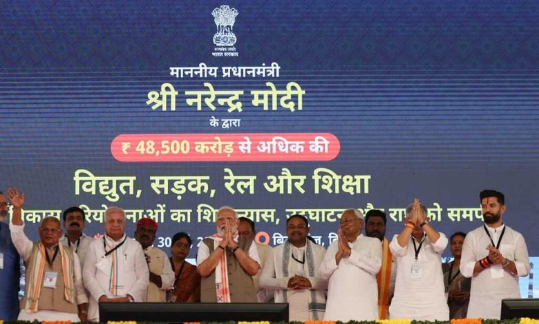 Narendra Modi's visit to Bihar and UP