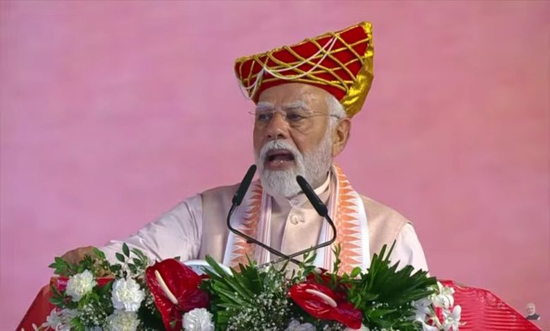 Narendra Modi in Madhya Pradesh