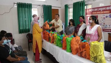 आज 51 क्षय रोगियों को पोषण सहायता स्वरूप फूड बास्केट वितरित की गई।